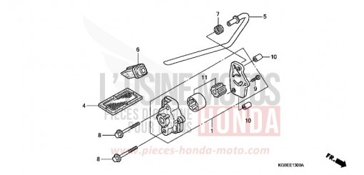 POMPE A HUILE VT125C6 de 2006